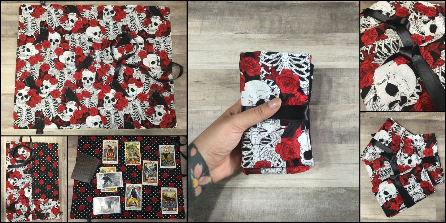 Skulls & Crows Tarot Wrap