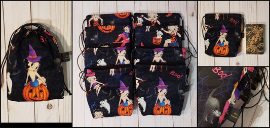 Betty Boop & Pudgy Trick or Treat Tarot Bag