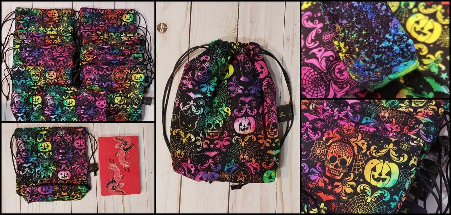 Halloween Splatter Tarot Bag