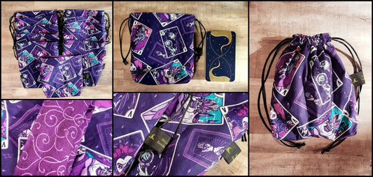 Disney Villain's Playing Cards Tarot Bag