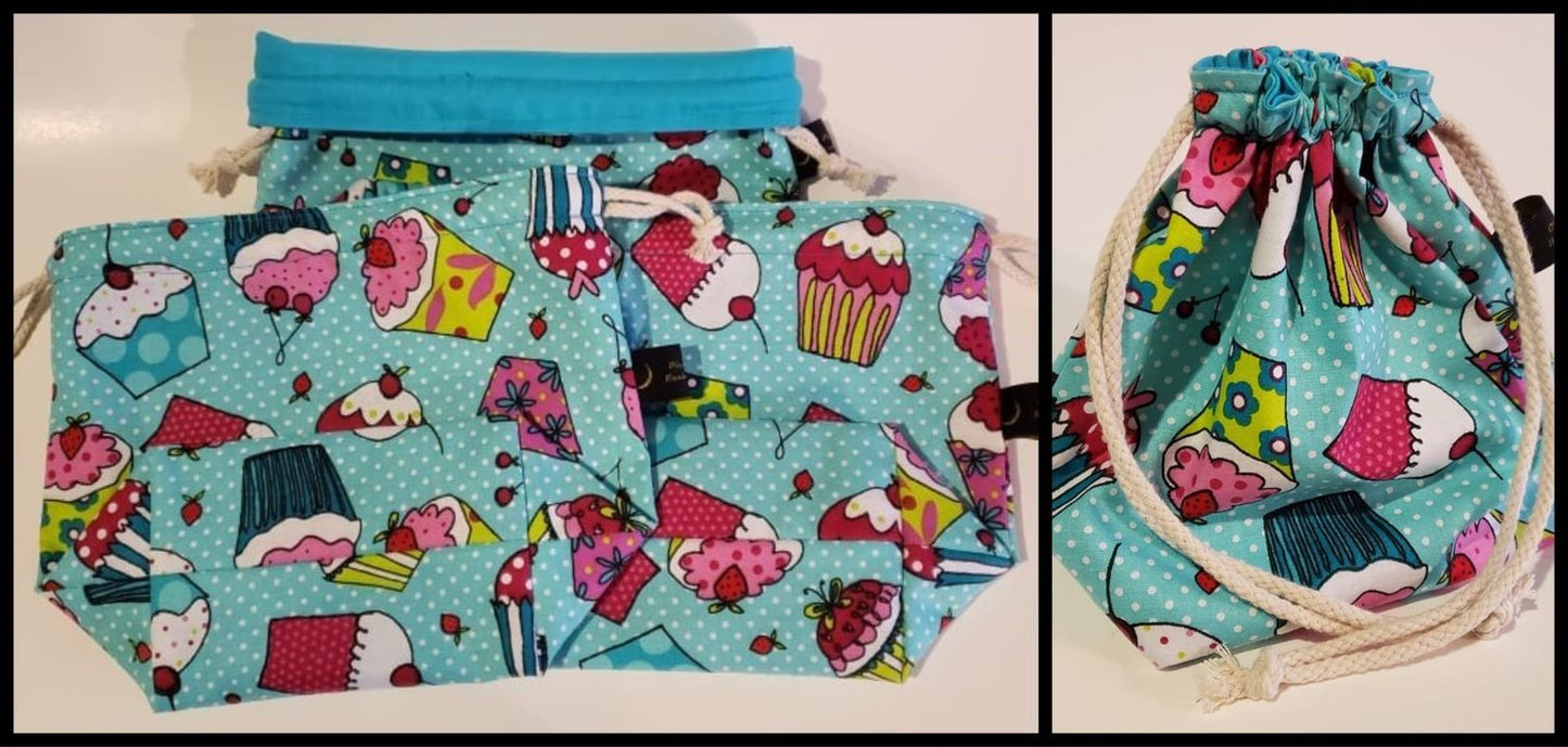 Tossed Cupcakes Dice Bags