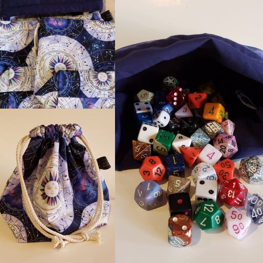 Horoscope & Constellations Dice Bags