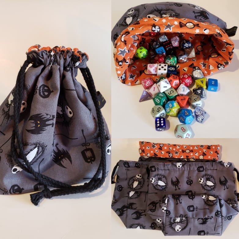 Jack the Pumpkin King Dice Bags