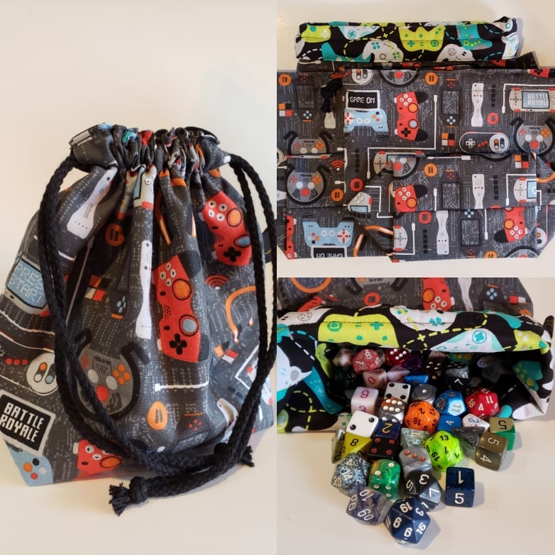 Gamer Paradise Dice Bags