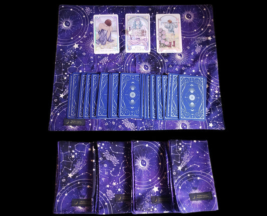 Purple Constellations Altar Cloth